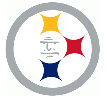 Pittsburgh Steelers Manning Face Logo DIY iron on transfer (heat transfer)